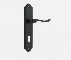 IVER DOOR LEVER STIRLING SHOULDERED BACKPLATE Door Handles & Levers