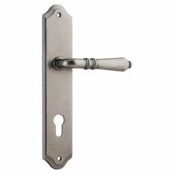 IVER DOOR LEVER SARLAT SHOULDERED BACKPLATE Handles & Hardware
