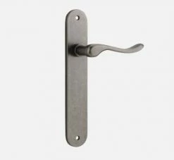 IVER DOOR LEVER STIRLING OVAL BACKPLATE Door Handles & Levers
