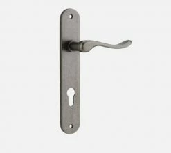 IVER DOOR LEVER STIRLING OVAL BACKPLATE Door Handles & Levers
