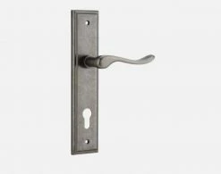Door Handles & Levers IVER DOOR LEVER STIRLING STEPPED BACKPLATE