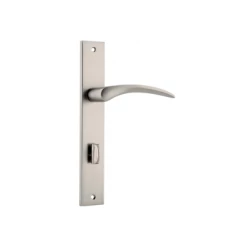IVER DOOR LEVER OXFORD RECTANGULAR BACKPLATE