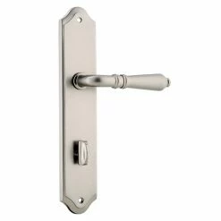 IVER DOOR LEVER SARLAT SHOULDERED BACKPLATE Handles & Hardware