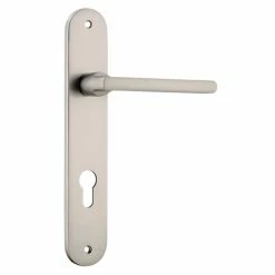 Door Handles & Levers IVER DOOR LEVER BALTIMORE OVAL BACKPLATE 34 Door Handles & Levers IVER DOOR LEVER BALTIMORE OVAL BACKPLATE