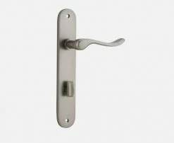 IVER DOOR LEVER STIRLING OVAL BACKPLATE Door Handles & Levers
