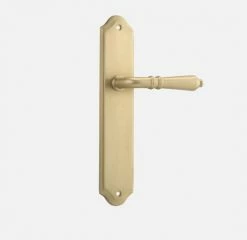 IVER DOOR LEVER SARLAT SHOULDERED BACKPLATE Handles & Hardware