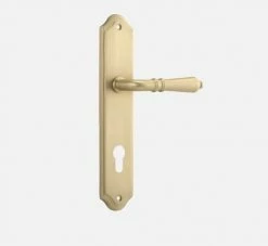 IVER DOOR LEVER SARLAT SHOULDERED BACKPLATE Handles & Hardware