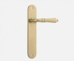 IVER DOOR LEVER SARLAT OVAL BACKPLATE Handles & Hardware