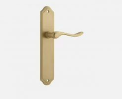 IVER DOOR LEVER STIRLING SHOULDERED BACKPLATE Door Handles & Levers