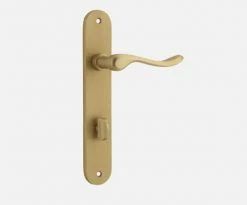 IVER DOOR LEVER STIRLING OVAL BACKPLATE Door Handles & Levers