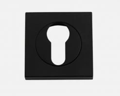 Tradco Restoration Hardware IVER ESCUTCHEONS EURO FORGED SQUARE