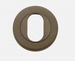 Restoration Hardware IVER OVAL ESCUTCHEON FORGED ROUND
