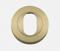 Restoration Hardware IVER OVAL ESCUTCHEON FORGED ROUND