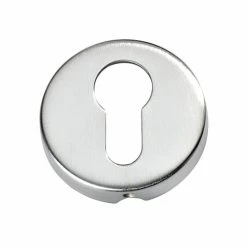 TRADCO ESCUTCHEON SHEET BRASS EURO D50xP10mm Escutcheons