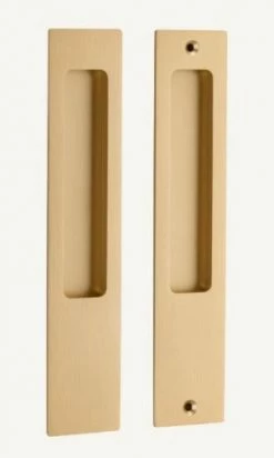 Flush Pulls IVER SLIDING DOOR PULL RECTANGULAR 28 Flush Pulls IVER SLIDING DOOR PULL RECTANGULAR