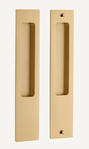 Flush Pulls IVER SLIDING DOOR PULL RECTANGULAR 12 Flush Pulls IVER SLIDING DOOR PULL RECTANGULAR
