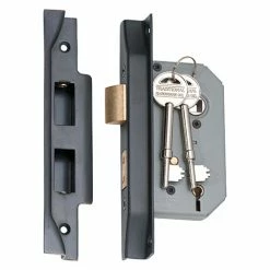 TRADCO REBATED 5 LEVER MORTICE LOCK Entrance Sets