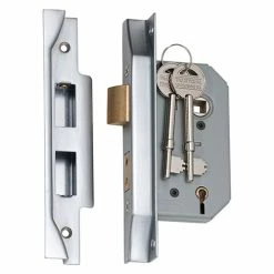 TRADCO REBATED 5 LEVER MORTICE LOCK Entrance Sets
