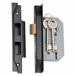 TRADCO REBATED 5 LEVER MORTICE LOCK Entrance Sets