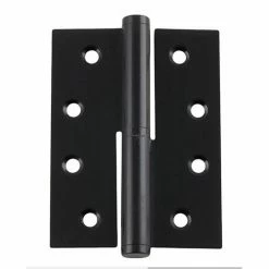 Hinges & Magnets EMRO LIFT OFF HINGE MATT BLACK