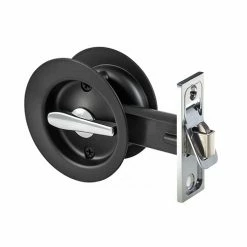 GAINSBOROUGH CIRCULAR SLIDING CAVITY DOOR PRIVACY SET Cavity Door Hardware