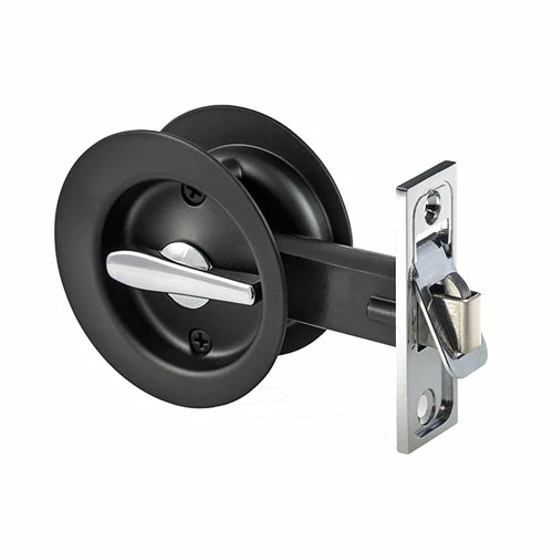 GAINSBOROUGH CIRCULAR SLIDING CAVITY DOOR PRIVACY SET Cavity Door Hardware 1 GAINSBOROUGH CIRCULAR SLIDING CAVITY DOOR PRIVACY SET Cavity Door Hardware