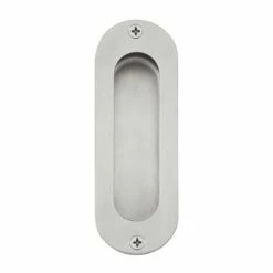 ZANDA OVAL FLUSH PULL - VISIBLE FIXING Handles & Hardware