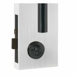 ZANDA MATT BLACK ROUND ROLLER LOCK KIT