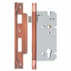 IVER MORTICE LOCK EURO REBATED 85MM