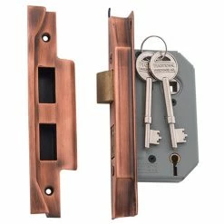 TRADCO REBATED 5 LEVER MORTICE LOCK Entrance Sets