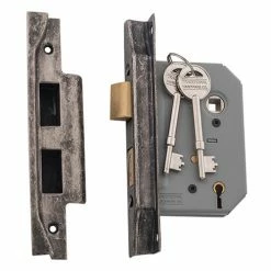 TRADCO REBATED 5 LEVER MORTICE LOCK Entrance Sets