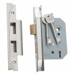 TRADCO REBATED 5 LEVER MORTICE LOCK Entrance Sets