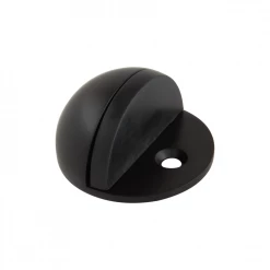 The Lock Shop GAINSBOROUGH HALF MOON FLOOR MOUNT DOOR STOP