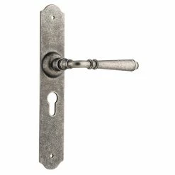 Handles & Hardware TRADCO REIMS LEVER ON LONG BACKPLATE
