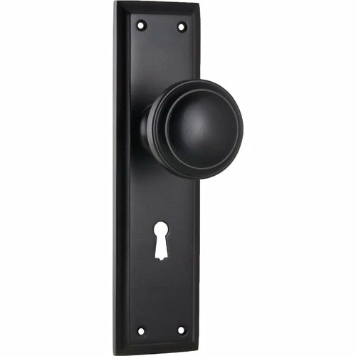 TRADCO MILTON DOOR KNOB ON PLATE 20 TRADCO MILTON DOOR KNOB ON PLATE