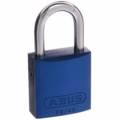 ABUS ALUMINIUM PADLOCK 72/40 (VARIOUS COLOURS)