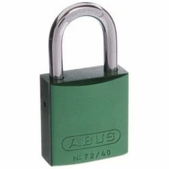 ABUS ALUMINIUM PADLOCK 72/40 (VARIOUS COLOURS)