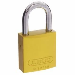 ABUS ALUMINIUM PADLOCK 72/40 (VARIOUS COLOURS)