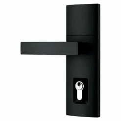 GAINSBOROUGH TRILOCK ENTRANCE SET - ANGULAR MATT BLACK