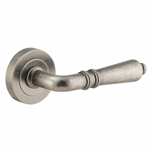 IVER DOOR LEVER SARLAT ROUND ROSE PAIR Door Handles & Levers 7 IVER DOOR LEVER SARLAT ROUND ROSE PAIR Door Handles & Levers