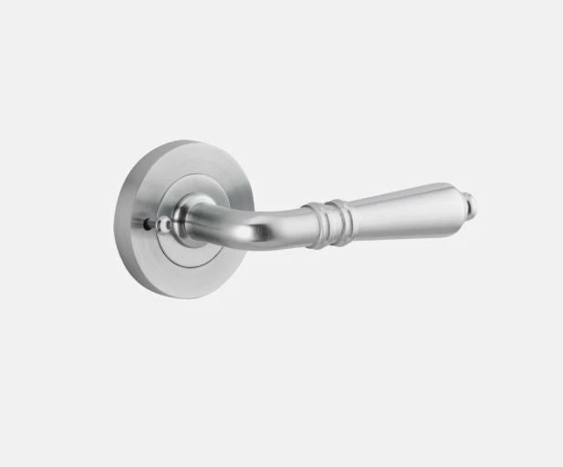 IVER DOOR LEVER SARLAT ROUND ROSE PAIR Door Handles & Levers 18 IVER DOOR LEVER SARLAT ROUND ROSE PAIR Door Handles & Levers