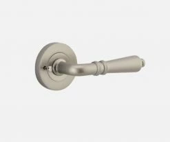 IVER DOOR LEVER SARLAT ROUND ROSE PAIR Door Handles & Levers 39 IVER DOOR LEVER SARLAT ROUND ROSE PAIR Door Handles & Levers