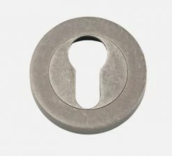 Tradco IVER ESCUTCHEONS EURO FORGED ROUND Restoration Hardware