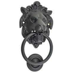 TRADCO LION DOOR KNOCKER D93xP55mm BP103x135mm