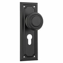 Door Handles & Levers TRADCO DOOR KNOB EDWARDIAN LATCH PAIR