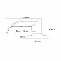 The Lock Shop Handles & Hardware LEGGE G2 SPARTA DDA COMMERCIAL LEVER SETS