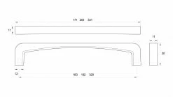 Cabinet Handles KETHY B682 CABINET PULL HANDLE