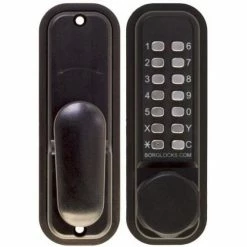 BORG DIGITAL LOCK 2601 MARINE GRADE PRO BLACK ECP