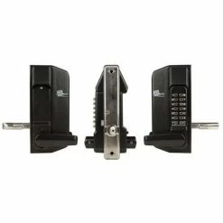 BORG DIGITAL GATE LOCK 3400 KEYPAD LEVER/LEVER BLACK Locking Solutions
