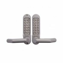 Locking Solutions BORG DIGITAL LOCK BACK TO BACK 5051 SATIN CHROME